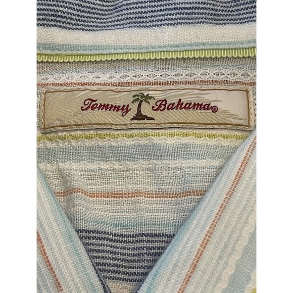 Tommy Bahama Mens LS Button Up Shirt-Size Extra‎ Large - Linen Cotton Blend - Picture 5 of 7